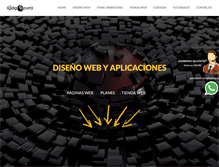 Tablet Screenshot of codigo8.com